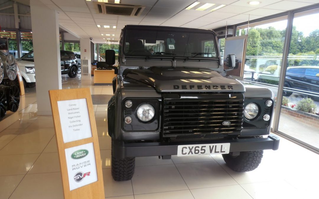 Arrival of New Trailer Training Landrover Defender